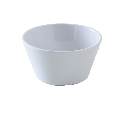 Yanco Bouillon Cup NS-302W You can serve creamy soup, portions of salad, side dishes and more in these white cups. The cup is made from long-lasting, high-quality and reliable melamine material, that makes cups look like they are ceramics. These 8 Oz bouillon cups will perfectly fit any establishment. Cups have a smooth surface and a wide rim that subtly emphasize their design. They are heavy-weight, NSF-approved, break-resistant, BPA free, and dishwasher safe.