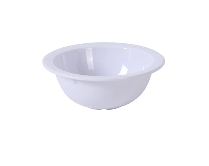 Yanco Grapefruit Bowl NS-306W is made from durable and reliable melamine material, which makes the bowl look like ceramics. You can use these unique heavy-weight round bowls to serve such dishes like fruits, ice cream or other desserts. Thanks to the elegant Nessico collection style, the bowl will perfectly fit any food-serving establishment design.