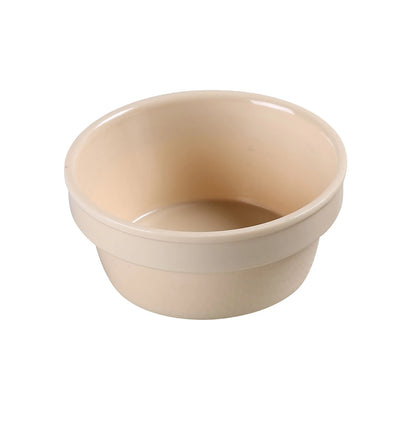 Yanco Sauce Cup/Ramekin NS-502T Is a perfect solution to serve sauces, dips, spices, and herbs that accompany the oriental dishes in your food-serving establishment. Thanks to the high-quality, reliable and affordable melamine material, these sauce dishes can withstand the heavy commercial use. While looking like they are handmade ceramics such dishes won't chip, break, or stain. The Nessico collection is performed in oriental style, that will perfectly fit most of the establishments' designs. 