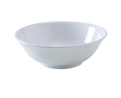 Yanco Rimless Bowl NS-5065W is made from durable and reliable melamine material, which makes the bowl look like ceramics. You can use these unique heavy-weight round bowls to serve such dishes like rice, soups, salads or side dishes. Thanks to the elegant Nessico collection style, the bowl will perfectly fit any food-serving establishment design.
