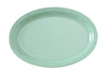 Yanco Oval Platter NS-515G Performed in stylish green color, it can be used for serving turkey, vegetables, cold cuts or Asian appetizers. Manufactured from durable and reliable melamine, this dinnerware is popular for being unbreakable and affordable at the same time. Thanks to the stylish Nessico collection, these platters will perfectly fit any establishment design. They will always look nice in your cafe, restaurant or catering events. 