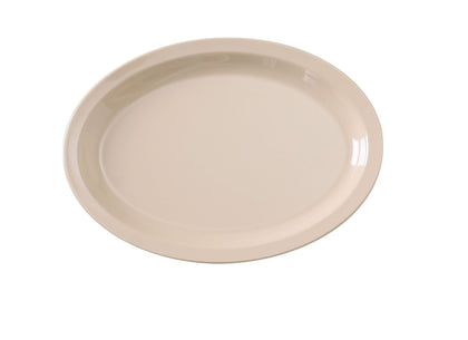 Yanco Oval Platter NS-515T Performed in stylish color, it can be used for serving turkey, vegetables, cold cuts or Asian appetizers. Manufactured from durable and reliable melamine, this dinnerware is popular for being unbreakable and affordable at the same time. Thanks to the stylish Nessico collection, these platters will perfectly fit any establishment design. They will always look nice in your cafe, restaurant or catering events. 