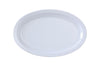 Yanco Oval Platter With Narrow Rim NS-515W Performed in stylish white color, it can be used for serving turkey, vegetables, cold cuts or Asian appetizers. Manufactured from durable and reliable melamine, this dinnerware is popular for being unbreakable and affordable at the same time. Thanks to the stylish Nessico collection, these platters will perfectly fit any establishment design. They will always look nice in your cafe, restaurant or catering events.