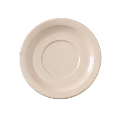 Yanco Saucer NS-9012T is a perfect match to Coupe melamine cups that will make your table setting complete and more sophisticated. Thanks to the durable melamine material that has an unbreakable structure, this saucer is a reliable option for your food-serving establishment. It can be used in restaurants and catered events, outdoor dining areas, diners and cafes, and even hotels and poolside parties. They are also NSF listed, which makes them safe for personal or commercial usage. 