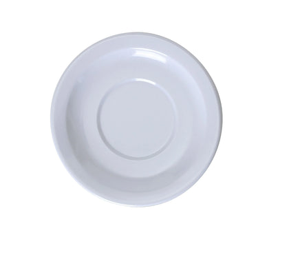 Yanco Saucer NS-9012W is a perfect match to Coupe melamine cups that will make your table setting complete and more sophisticated. Thanks to the durable melamine material that has an unbreakable structure, this saucer is a reliable option for your food-serving establishment. It can be used in restaurants and catered events, outdoor dining areas, diners and cafes, and even hotels and poolside parties.