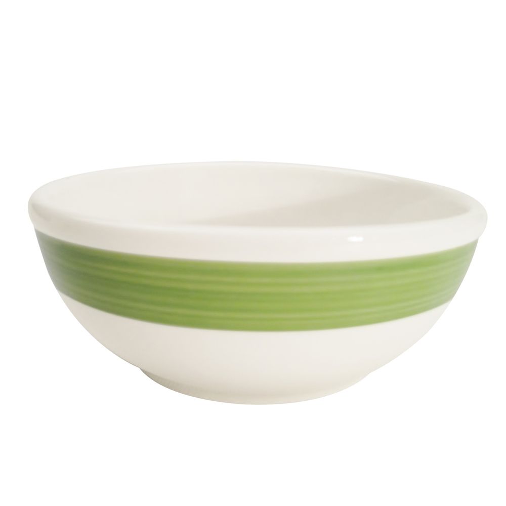 Nappie Green 15oz bowl – Stylish and durable serving bowl with a vibrant green finish, ideal for soups, salads, and sides. Dishwasher-safe, versatile, and perfect for home or restaurant use.