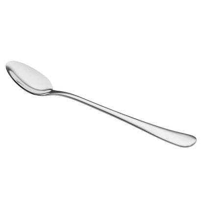 Noble Iced Tea Spoon 18/8 Extra Heavyweight, 7 1/4 inch, mirror-polished, rust-resistant, long handle, case of 25 dozen for restaurants, cafes, hotels, and catering services