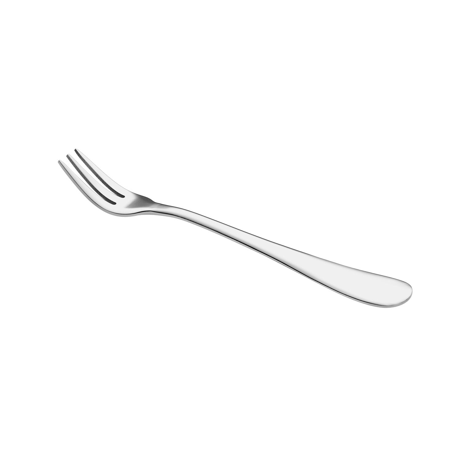 Noble Oyster Fork 18/8 Extra Heavyweight, 5 5/8 inch, mirror-polished, rust-resistant, specialized design for seafood, case of 25 dozen for restaurants, hotels, seafood establishments, and catering services