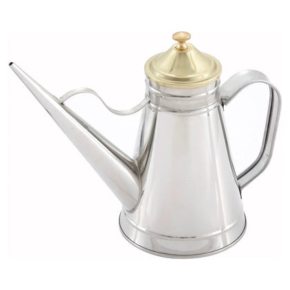 OC-24, 24oz Brass Cover Oil Can, EA