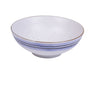 Yanco Noodle Bowl OC-608 is a stunning and practical choice for serving noodle dishes, soups, and stews. Crafted from high-quality porcelain with a smooth glazed finish, this round bowl features a generous 28-ounce capacity and an elegant white base with a blue Ocean Collection design. Measuring 8 inches in diameter and 3 inches in height, it provides ample space for hearty portions. 