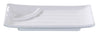 Yanco Divided Rectangular Plate OK-210 It is made from durable and reliable melamine material, which makes the plate look like ceramics. You can use this stylish plate to serve any dish you want. For example, you can use it for serving sushi, salads, side dishes, or other Asian cuisine appetizers. The Osaka collection has an elegant and stylish design. Performed in white color, it will perfectly fit any restaurant environment. 