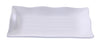 Yanco Rectangular Plate OK-2412 It is made from durable and reliable melamine material, which makes the plate look like ceramics. You can use this stylish plate to serve any dish you want. For example, you can use it for serving sushi, salads, side dishes, or other Asian cuisine appetizers. The Osaka collection has an elegant and stylish design. Performed in white color, it will perfectly fit any restaurant environment. 