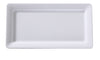 Yanco Rectangular Plate OK-7013 It is made from durable and reliable melamine material, which makes the plate look like ceramics. You can use this stylish plate to serve any dish you want. For example, you can use it for serving sushi, salads, side dishes, or other Asian cuisine appetizers. The Osaka collection has an elegant and stylish design. Performed in white color, it will perfectly fit any restaurant environment. 