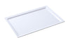 Yanco Rectangular Display Plate OK-7020 6/Pcs It is made from durable and reliable melamine material, which makes the plate look like ceramics. You can use this stylish plate to serve any dish you want. For example, you can use it for serving sushi, salads, side dishes, or other Asian cuisine appetizers. The Osaka collection has an elegant and stylish design. Performed in white color, it will perfectly fit any restaurant environment. 