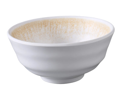 Yanco Miso Soup Bowl OP-305 is designed to bring elegance and durability to your tabletop. Crafted from premium melamine, it features a textured surface complemented by golden accents for a refined look. Its 10 oz size is ideal for serving miso soup, broths, or small noodle portions. Part of the distinctive Optimum Collection, this bowl is well-suited for restaurants, sushi bars, and modern Asian-inspired dining settings.