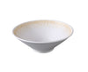 Yanco Bowl OP-407 is a beautifully crafted piece from the Optimum collection, combining durability with an elegant design. Made from high-quality melamine, it features a golden design and textured finish that adds sophistication to any dining experience. Perfect for serving ramen, soups, or larger portions, this bowl is designed for both style and practicality in high-demand environments like restaurants and catering services.