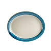Oval Platter N.R. Blue 9 1/2