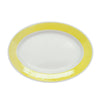 Oval Platter R.E. Yellow 9 3/8