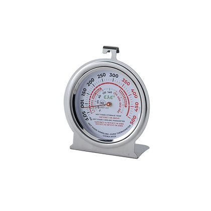 Oven thermometer with 40–500°F / 10–260°C range and 3