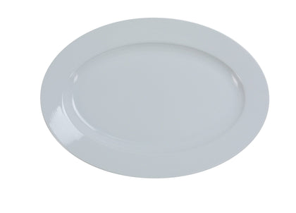 EcoQuality Platter PA-211 is an elegant and durable choice for presenting assorted dishes and main courses. Made from high-quality porcelain, this platter features a sleek oval design with a smooth surface and a bright white finish that enhances food presentation. Its scratch- and chip-resistant construction ensures long-lasting use, making it ideal for catering businesses, buffet bars, and upscale dining establishments. 