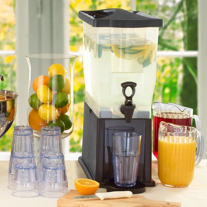 PBD-3 3 Gal, Plastic, BPA-Free, NSF Slim Beverage Dispenser