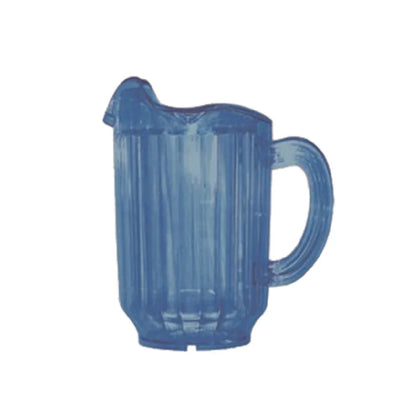 Yanco 3 Spout Pitcher PC-060B 12/Pcs is a durable and practical solution for high-volume beverage service. Made from high-quality plastic, this 60 oz pitcher is lightweight yet sturdy, ensuring long-lasting performance in both residential and commercial settings. Its vibrant blue color adds a stylish touch to any table, while the three strategically placed spouts allow for smooth and precise pouring from multiple angles.