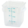 PCSC-12C to 8C, Clear, 2-22qt Clear, PC, Square Storage Container
