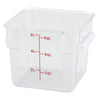 PCSC-12C to 8C, Clear, 2-22qt Clear, PC, Square Storage Container