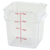 PCSC-12C to 8C, Clear, 2-22qt Clear, PC, Square Storage Container