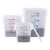 ESC-12 to 8, 2-22qt, White, PP Square Storage Container, EA