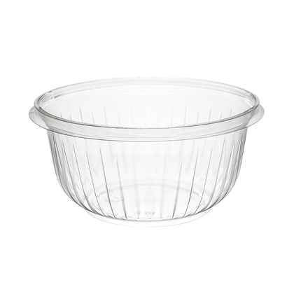 Dart 16oz Clear PET Plastic Round Disposable Bowl