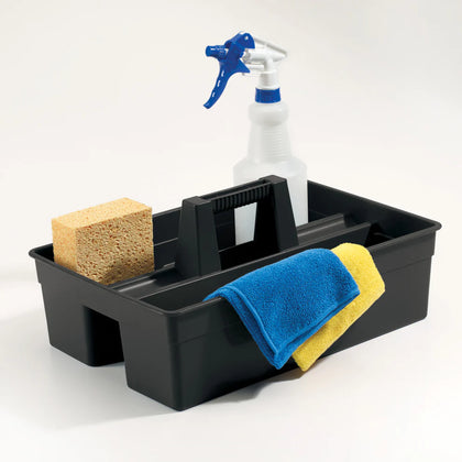PJC-1511K, 15.25”W x 10.75”D x 6.75”H, Black Janitorial Caddy