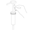 PKT-1, Pump Dispenser w/3 Restrictors for 1-Gal Jug
