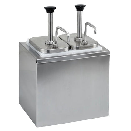 PKTS-2D, Condiment Dispenser with 2 standard pumps