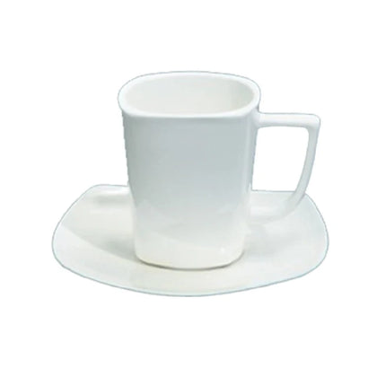 Yanco Saucer PL-002 is a refined and practical addition to your tableware collection. Designed to complement the Pride Land porcelain cups, this saucer enhances your table setting with its smooth glaze finish and elegant bone white color. Made from high-quality porcelain, it is a durable and reliable choice for fine dining restaurants, cafes, catered events, and hotels. Its sleek design ensures a sophisticated presentation while providing stability for cups and preventing spills.