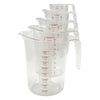 PMCP-100 to 5SET, 1pt to 5SET, PC, Measuring Cup Set