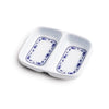 Yanco Double Sauce Dish PO-1102 is a perfect solution to serve sauces, dips, spices, and herbs that accompany the oriental dishes in your food-serving establishment. Thanks to the high-quality, reliable and affordable melamine material, these sauce dishes can With stand the heavy commercial use. While looking like they are handmade ceramics such dishes won't chip, break, or stain. The Peony collection is performed in Chinese style, that will perfectly fit most of the establishments' designs.