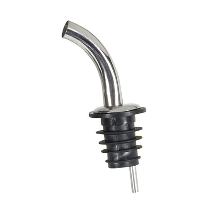 PPM-4G Black Plastic Stopper Gooseneck Spout Metal Pourers