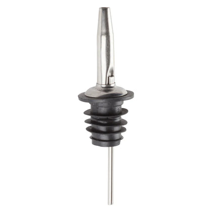 PPM-4 Black Plastic Stopper Tapered Spout Metal Pourers