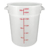 PPRC-12W to 8W, 1qt to 22qtcWhite PP Round Storage Container, EA