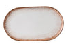 Yanco Coupe Oval Plate PR-215 brings a natural, rustic charm to the table with its earthy brown rim and crisp white interior. Perfect for serving entrees, shared platters, or specialty dishes, this piece blends artisanal style with everyday durability. Crafted from high-quality porcelain, the Porto collection’s distinctive coupe shape offers a modern yet warm presentation, making it ideal for restaurants, hotels, and catered events.