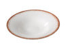 Yanco Salad Plate PR-412 combines rustic design with generous capacity, making it ideal for hearty salads, grain bowls, or composed entrees. Featuring a warm, earthy brown rim and a crisp white interior, this 30 oz plate brings artisan-inspired charm to any tabletop. Crafted from durable porcelain, it offers the reliability needed in fast-paced commercial settings while enhancing the presentation of your signature dishes.