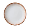 Yanco Coupe Round Plate PR-707 offers a compact, refined presentation for bread, butter, or small bites. Designed with the Porto collection’s signature earthy brown rim and clean white porcelain center, this plate brings rustic warmth to any table setting. Its coupe shape and durable construction make it an excellent choice for everyday service in restaurants, bakeries, or cafés.