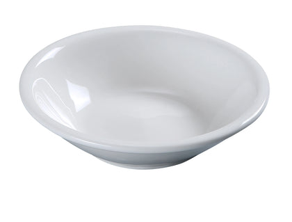Yanco Fruit Bowl PS-11 is an essential serveware piece for both home and commercial use, designed to present fresh fruit, salads, and a variety of other dishes elegantly. With a 5-ounce capacity and a 4.75-inch diameter, this bowl features a sleek, classic white design that enhances the presentation of colorful and flavorful dishes. Made from durable porcelain, it is dishwasher, microwave, and freezer safe, making it a practical choice for busy restaurants, cafeterias, or catering services.