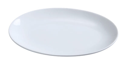 EcoQuality Coupe Platter PS-12-CP is a versatile and elegant addition to your tableware collection. Crafted from high-quality porcelain, this platter is perfect for serving vegetables, cold cuts, fresh greens, or appetizers. The sleek white design, inspired by the Piscataway collection, adds sophistication to your fine-dining restaurant or catered events. It offers the ideal combination of style and durability, designed to withstand the demands of your busy food service environment.