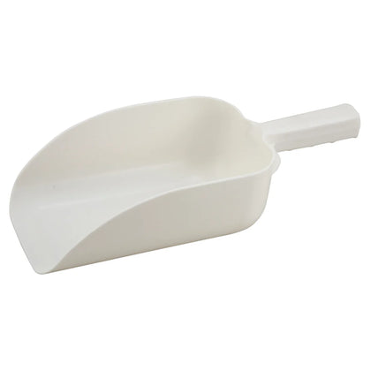 PS-64, 64oz White Plastic Scoop, EA
