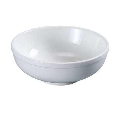 Yanco Menudo Bowl PS-7-M is designed for serving soups, bouillons, and hearty stews. With a generous 25-ounce capacity and a deep, rounded construction, this bowl ensures an elegant presentation of medium-sized portions. Crafted from durable, chip-resistant porcelain, it withstands the demands of busy foodservice environments while maintaining its refined appearance.