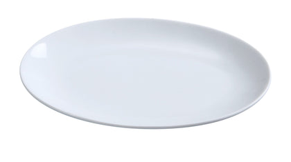 Yanco Coupe Platter PS-8-CP is a versatile and elegant addition to your tableware collection. Crafted from high-quality porcelain, this platter is perfect for serving vegetables, cold cuts, fresh greens, or appetizers. The sleek white design, inspired by the Piscataway collection, adds sophistication to your fine-dining restaurant or catered events. It offers the ideal combination of style and durability, designed to withstand the demands of your busy food service environment.