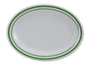 Yanco Deep Oval Platter PT-222 is a perfect solution for your food-serving establishment. Performed in stylish white color, it can be used for serving turkey, vegetables, cold cuts or Asian appetizers. Manufactured from durable and reliable melamine, this dinnerware is popular for being unbreakable and affordable at the same time. Thanks to the stylish Pine Tree collection, these platters will perfectly fit any establishment design. They will always look nice in your cafe, restaurant or catering events.