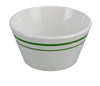 Yanco Bouillon Cup PT-302 is a perfect addition to your melamine tableware collection. You can serve creamy soup, portions of salad, side dishes and more in these white cups. The cup is made from long-lasting, high-quality and reliable melamine material, that makes cups look like they are ceramics. These 8 Oz bouillon cups will perfectly fit any establishment. Cups have a smooth surface and a wide rim that subtly emphasize their design.